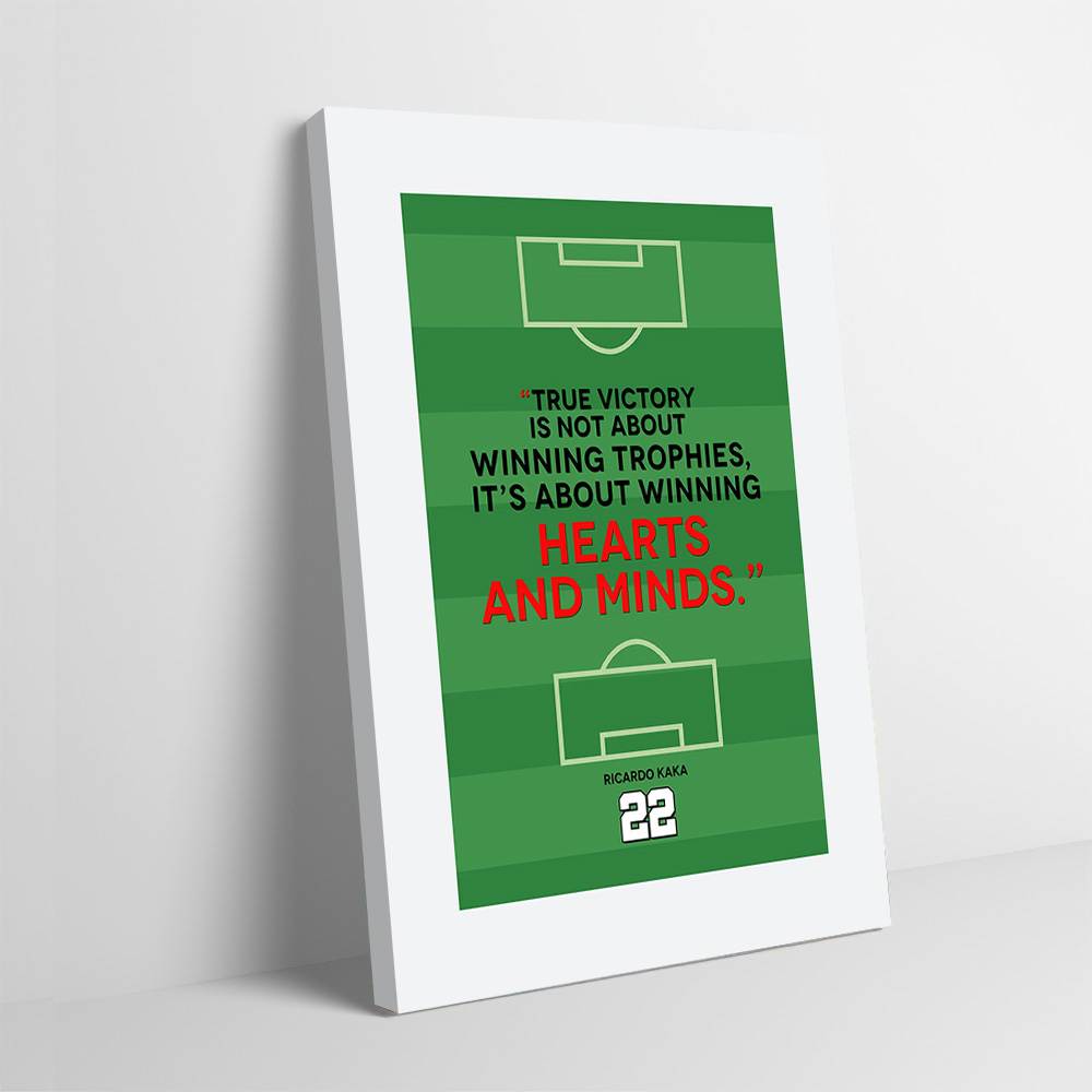 Home Decor Quotes On Wall - Poster con Citazione di Ricardo Kaka