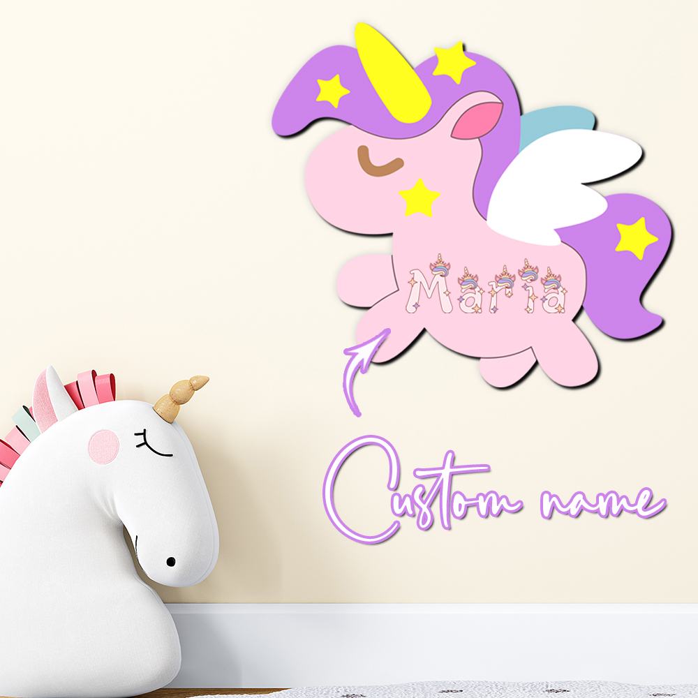 Wooden Letter Sign - Insegna in Legno Personalizzata con Nome
