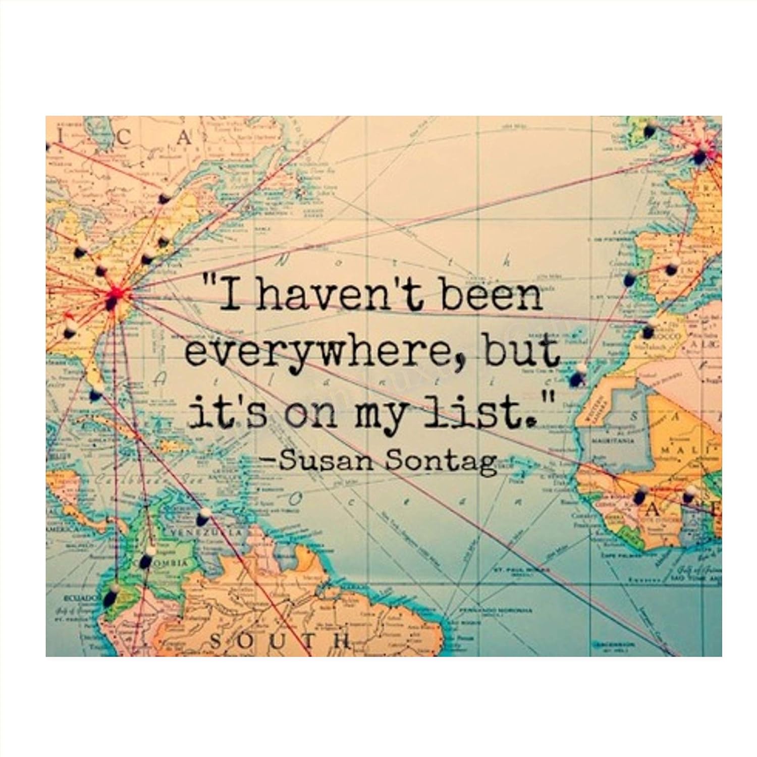 Home Decor Quotes On Wall - 1p, Ogni luogo è nella mia
