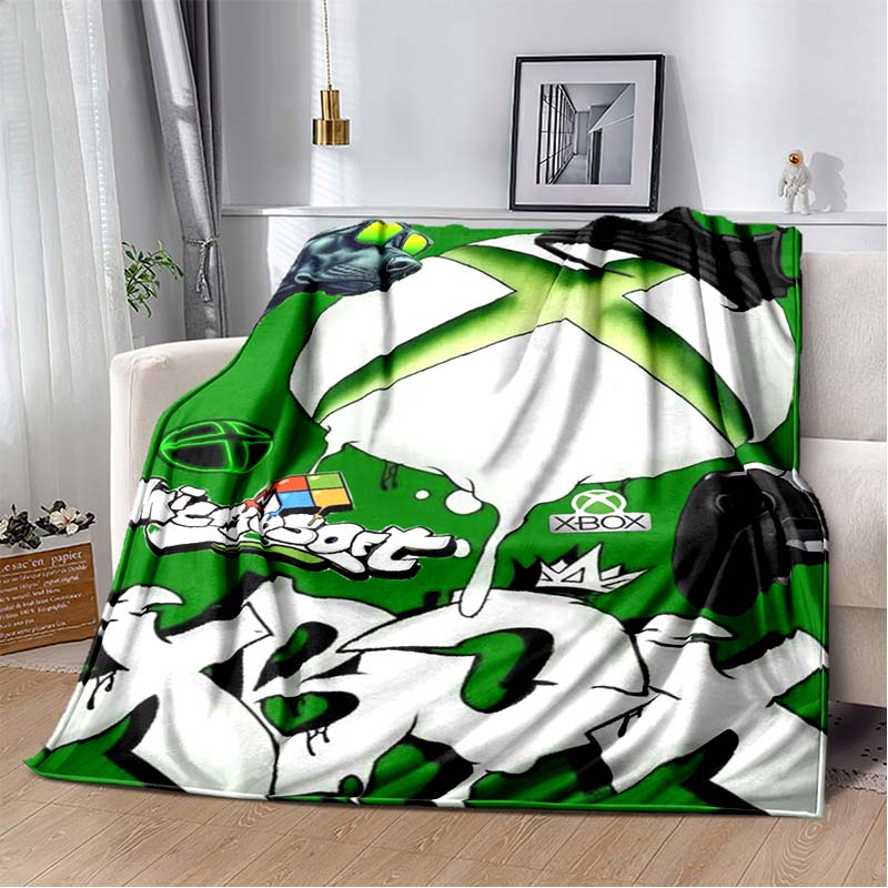 Home Decor Xbox Games - Coperta in flanella con stampa del