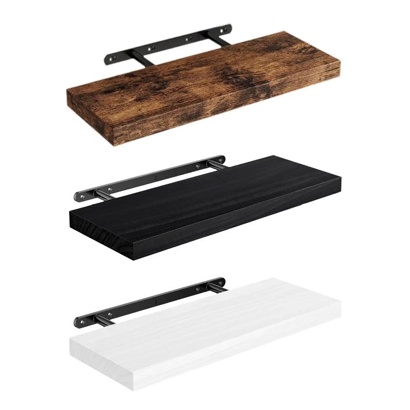 Floating Shelves - Mensola Galleggiante Decorativa da Parete, Robusta