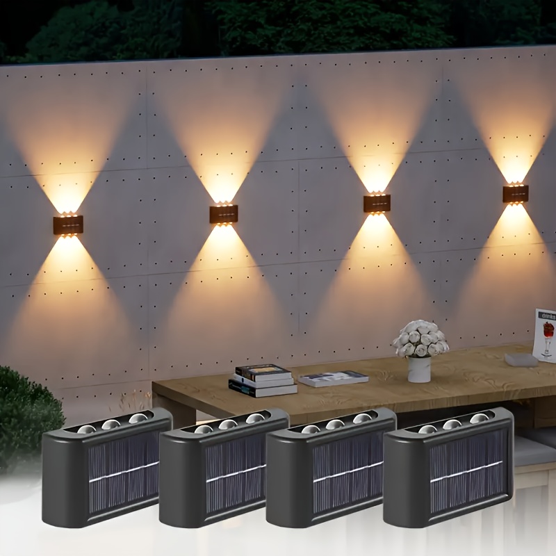 Home Decor Outdoor - Lampada Solare LED da Esterno Impermeabile,