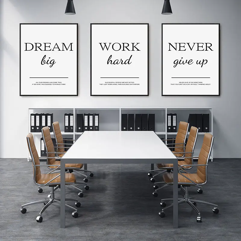 Home Decor Quotes On Wall - Quadro decorativo semplice per soggiorno moderno,