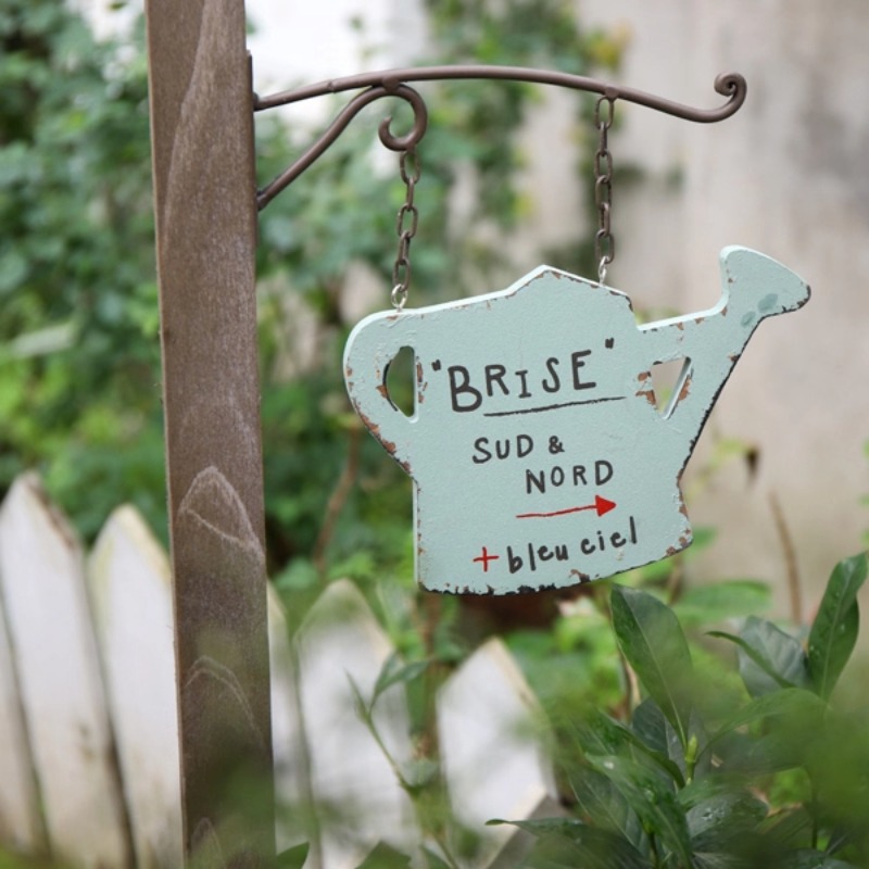 Wooden Letter Sign - Insegna Rustica da Giardino - Targa