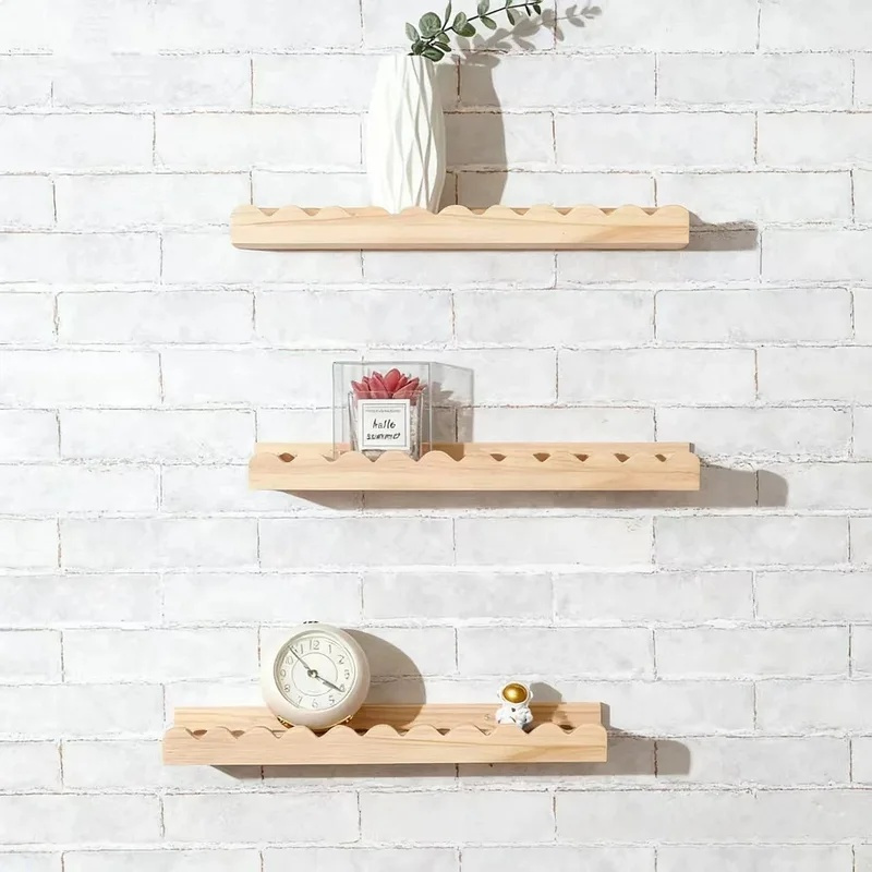 Floating Shelves - Mensola galleggiante in legno di pino