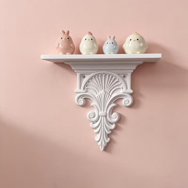 Floating Shelves - Mensola Galleggiante Intagliata in Stile Gotico