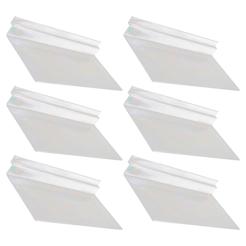 Floating Shelves - 6 pz. Scaffale trasparente per scarpe