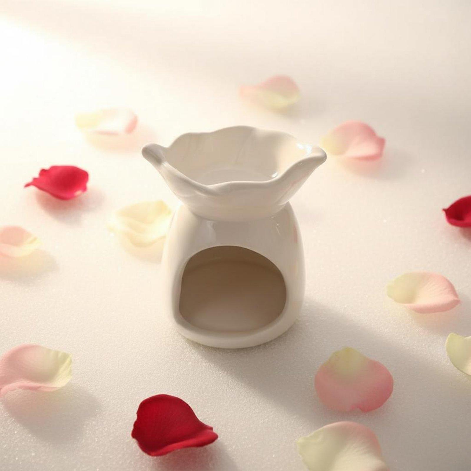 Home Decor Luxury - Portacandele in Ceramica, Diffusore di Oli