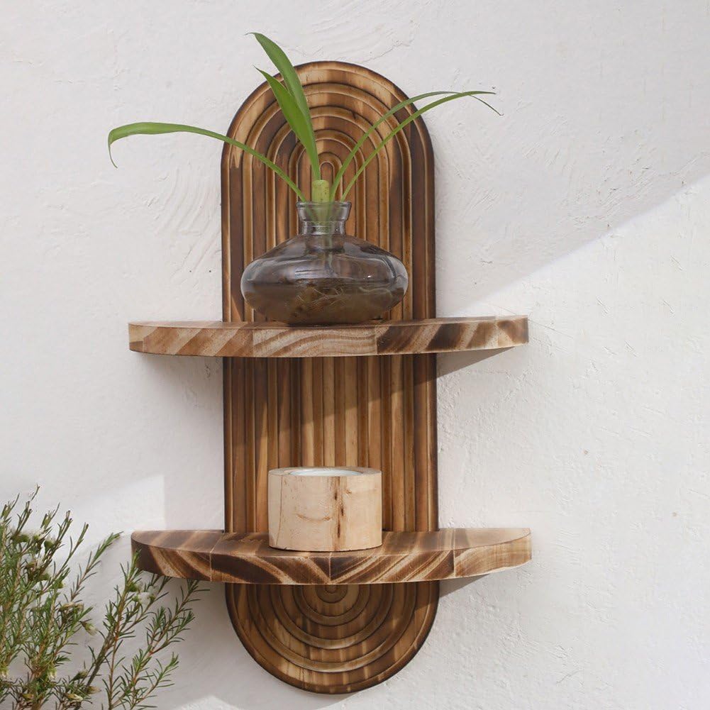 Floating Shelves - Mensola da parete bohémien arcobaleno a