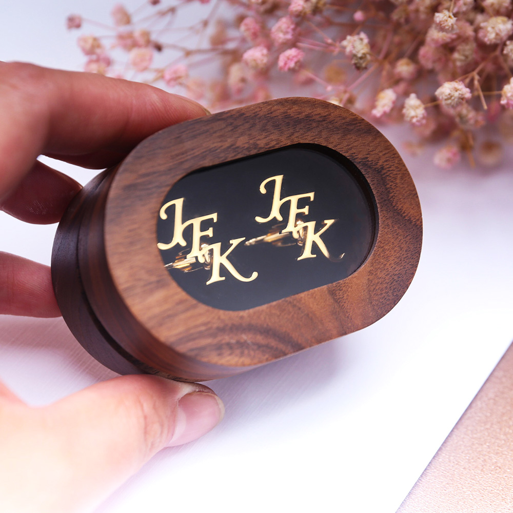 Wooden Letter Sign - Gemelli con prima lettera personalizzati da