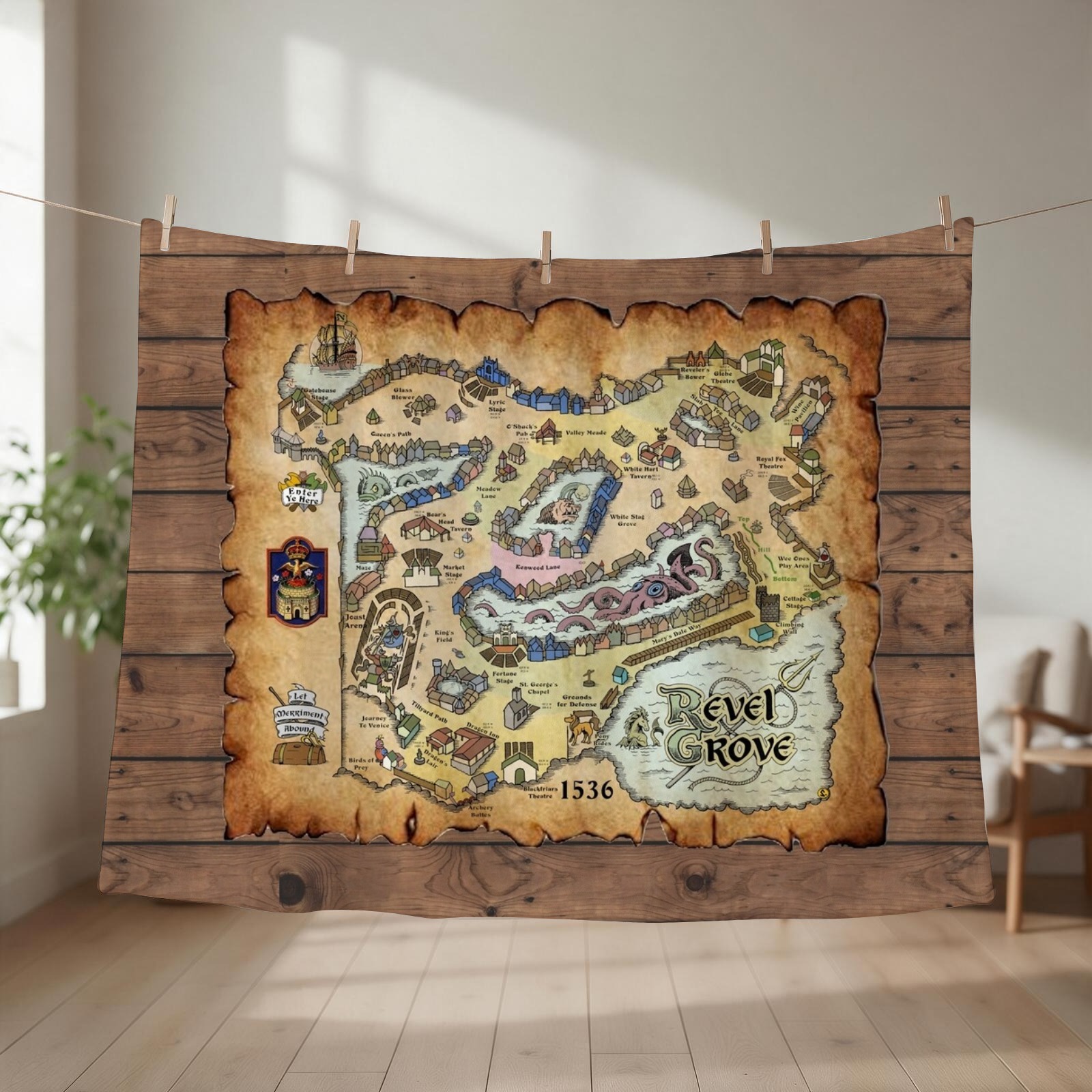 Home Decor Pt - Mappa di Revel Grove - 1536