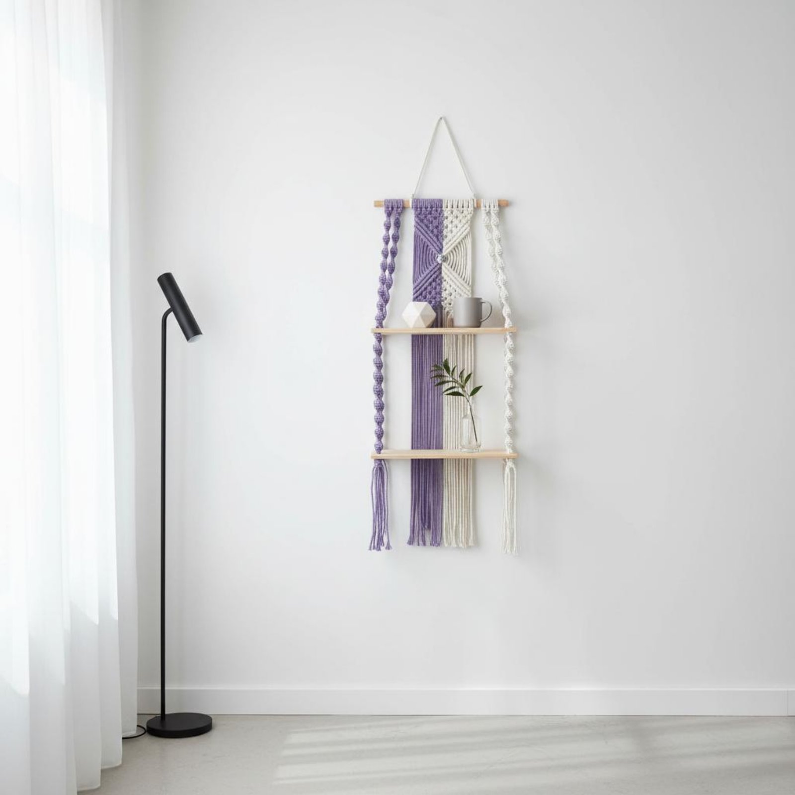 Mensola da parete Boho facile  - Macrame Wall Hanging recensione e prezzo