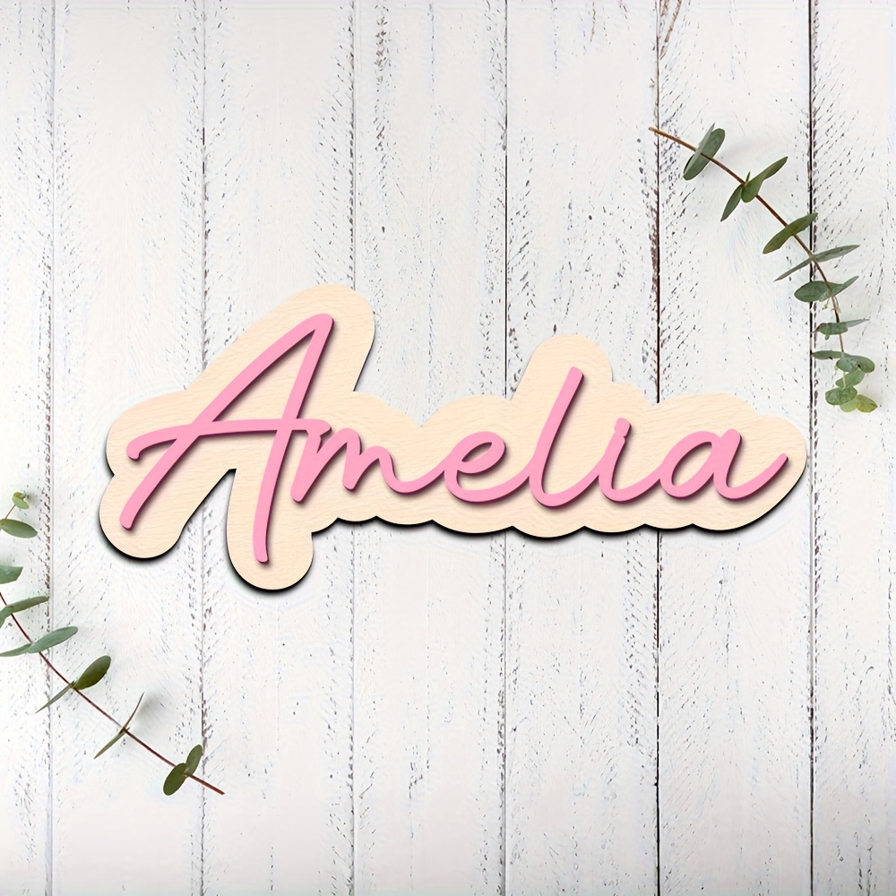 Targa in Legno Personalizzata  - Wooden Letter Sign recensione e prezzo