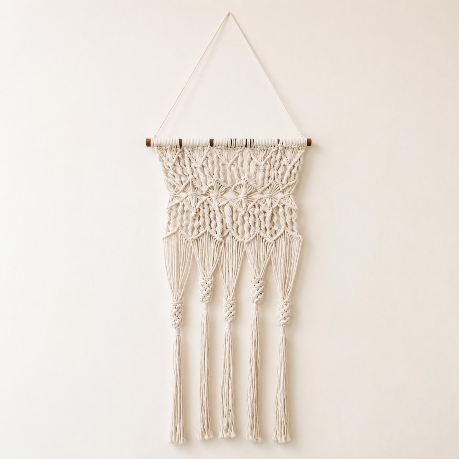 Arte da parete in macramè con  - Macrame Wall Hanging recensione e prezzo
