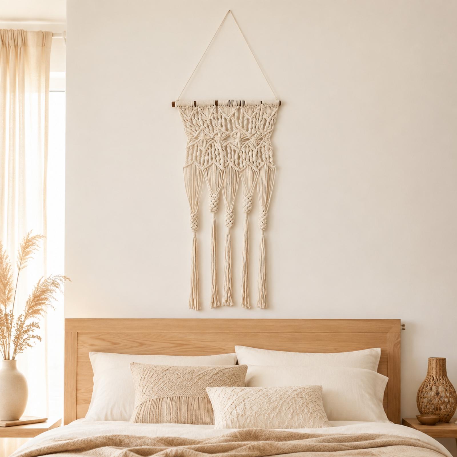 Arte da parete in macramè con  - Macrame Wall Hanging recensione e prezzo