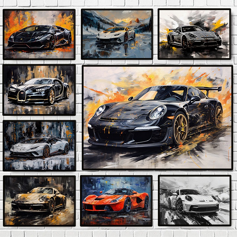 Poster Moderno di Auto di Luss - Home Decor Luxury recensione e prezzo