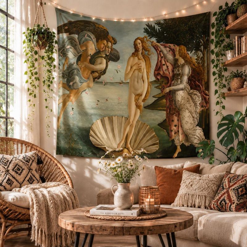 VIKAMA Arazzo da Parete Boho c - Home Decor Quotes On Wall recensione e prezzo
