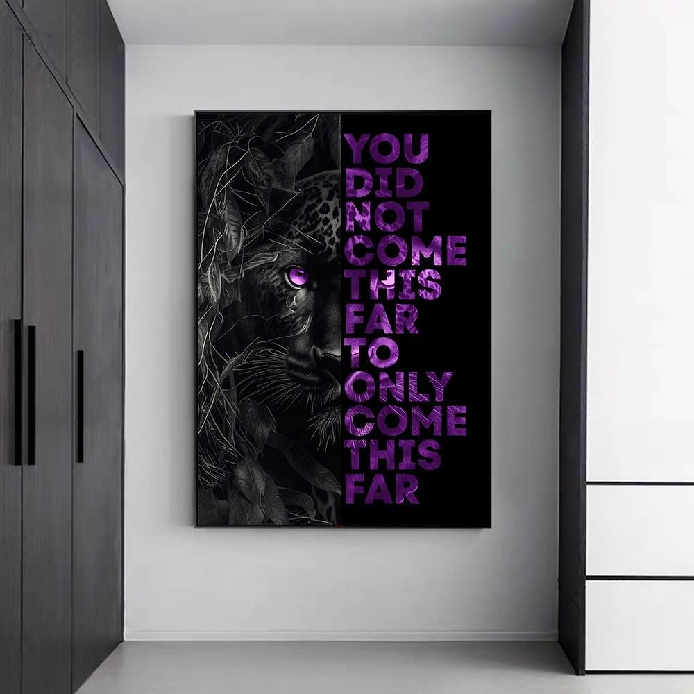 Pittura su tela leone selvatic - Home Decor Quotes On Wall recensione e prezzo