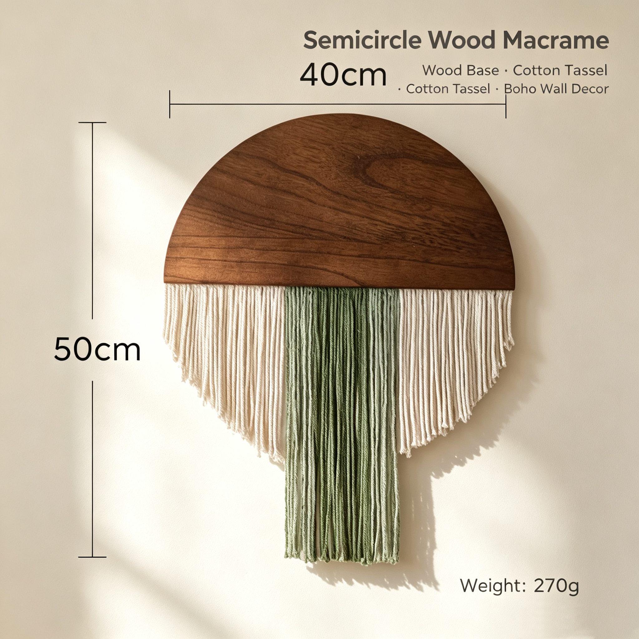 Decorazione da parete in stile - Macrame Wall Hanging recensione e prezzo