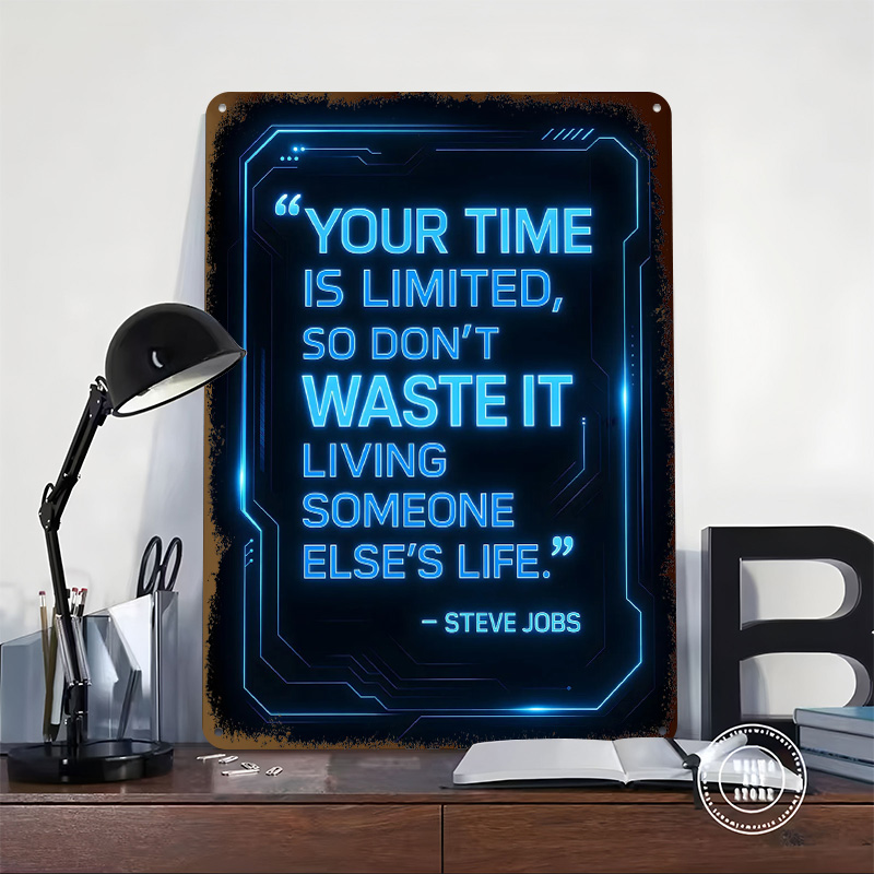 Poster in Metallo con Citazion - Home Decor Quotes On Wall recensione e prezzo