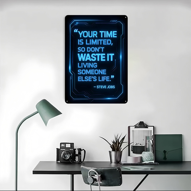 Poster in Metallo con Citazion - Home Decor Quotes On Wall recensione e prezzo
