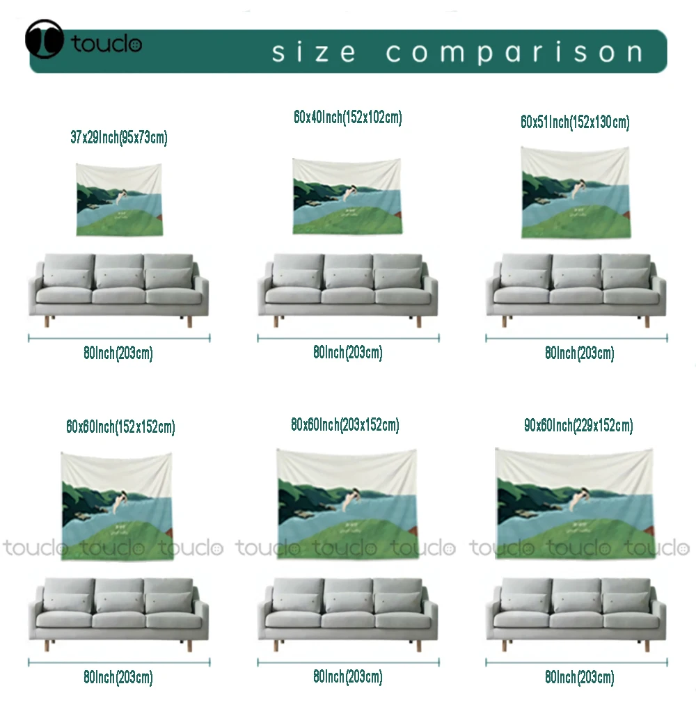Le acque e le selvagge Arazzo  - Home Decor Website recensione e prezzo