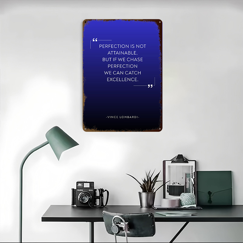 Poster in Metallo con Citazion - Home Decor Quotes On Wall recensione e prezzo