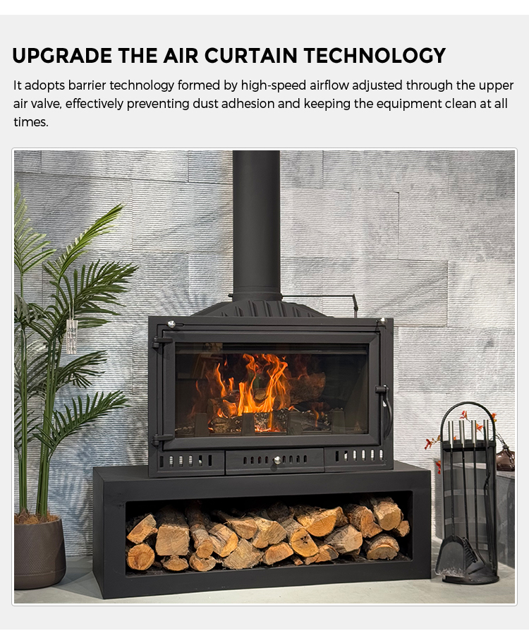 Caminetto a legna incassato pe - Home Decor Outdoor recensione e prezzo