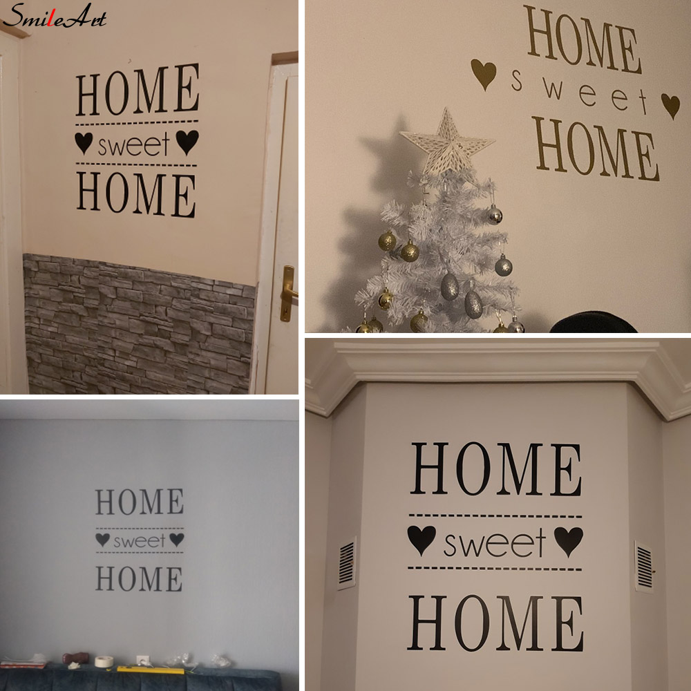 Home Sweet Home Frase Adesivo  - Home Decor Quotes On Wall recensione e prezzo