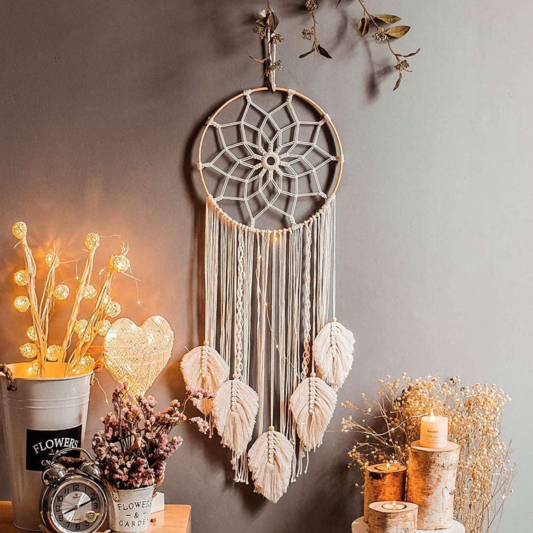 AWAH Acchiappasogni in Macramè - Macrame Wall Hanging recensione e prezzo
