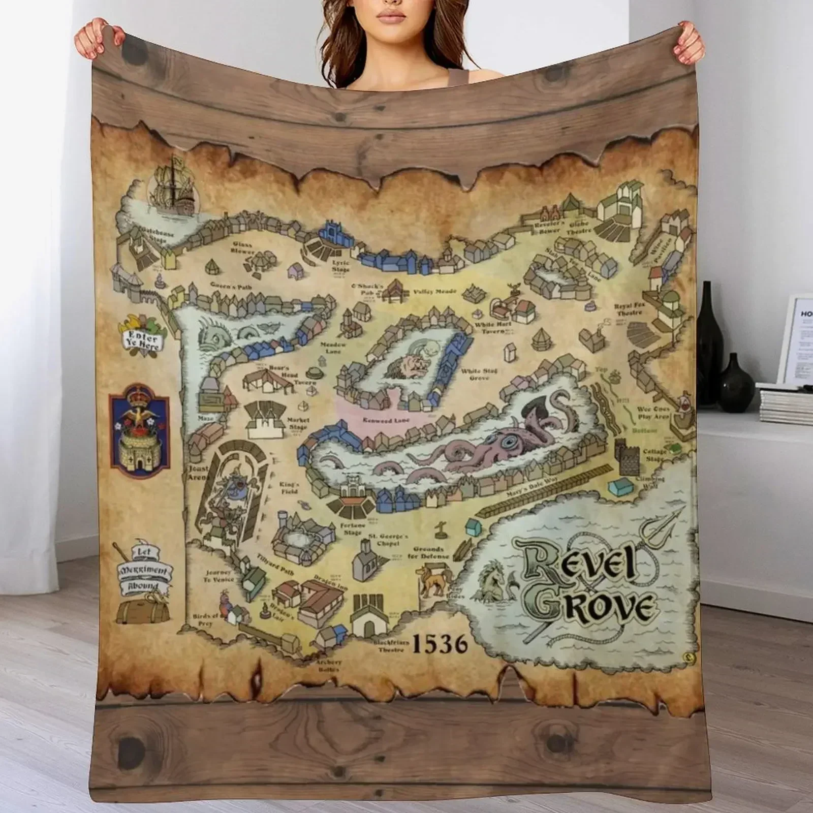 Mappa di Revel Grove - 1536 Pt - Home Decor Pt recensione e prezzo