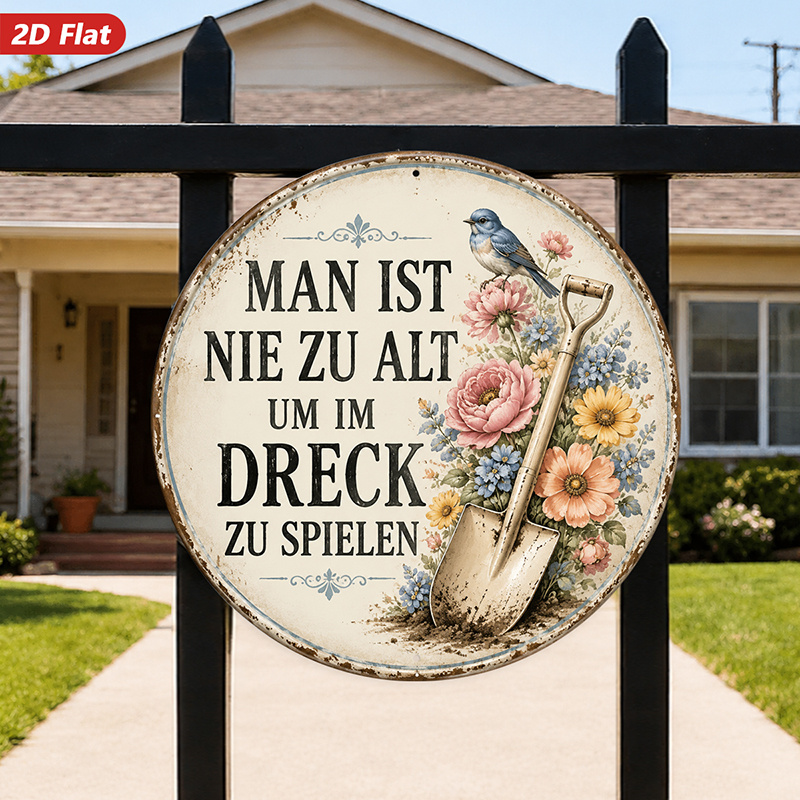 2D, 1 pezzo, insegna rotonda i - Home Decor Quotes On Wall recensione e prezzo