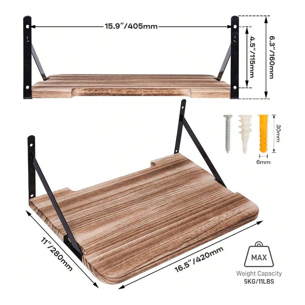 Mensola, 16,2 x 11 L, Mensola  - Floating Shelves recensione e prezzo